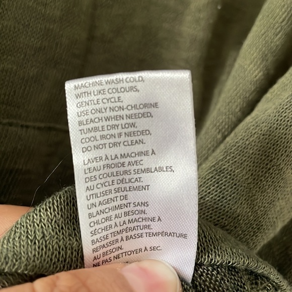 ⭐️2/$15 Light hoodie (olive green) - Picture 4 of 5